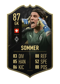 Yann Sommer Team of the Week 87 OVR