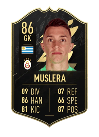 Fernando Muslera Team of the Week 86 OVR