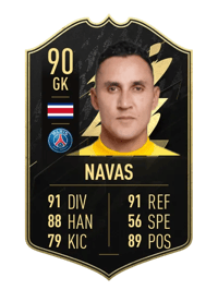 Keylor Navas Team of the Week 90 OVR