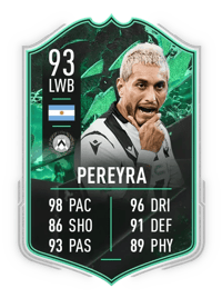 Roberto Pereyra SHAPESHIFTERS 93 OVR