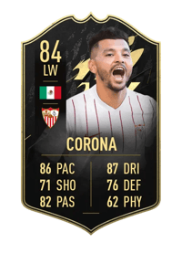 Jesús Corona Team of the Week 84 OVR