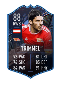 Christopher Trimmel FUT CAPTAINS 88 OVR