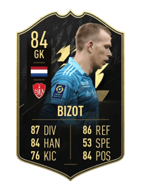 Marco Bizot Team of the Week 84 OVR
