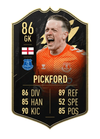 Jordan Pickford Team of the Week 86 OVR