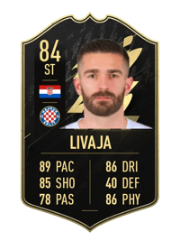 Marko Livaja Team of the Week 84 OVR
