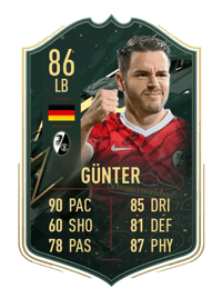 Christian Günter WINTER WILDCARDS 86 OVR