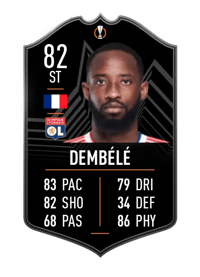 Moussa Dembélé UEFA Europa League MOTM 82 OVR