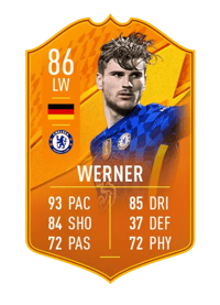 Timo Werner Domestic Man of the Match 86 OVR