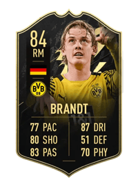 Julian Brandt Team of the Week 84 OVR