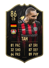 Jonathan Tah Team of the Week 86 OVR