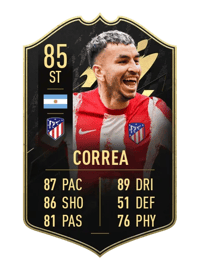 Ángel Correa Team of the Week 85 OVR
