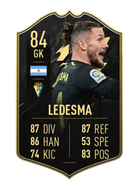 Jeremías Conan Ledesma Team of the Week 84 OVR