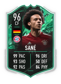 Leroy Sané SHAPESHIFTERS 96 OVR