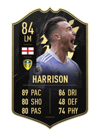 Jack Harrison Team of the Week 84 OVR