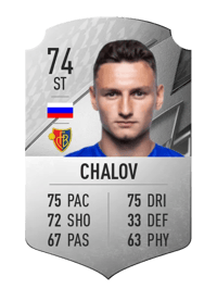 Fedor Chalov Rare 74 OVR