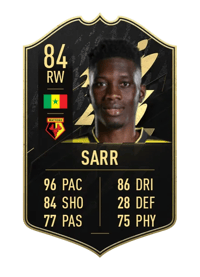 Ismaïla Sarr Team of the Week 84 OVR