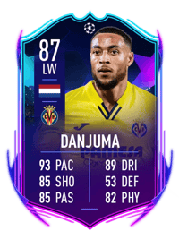 Arnaut Danjuma UCL Road to the Knockouts 87 OVR