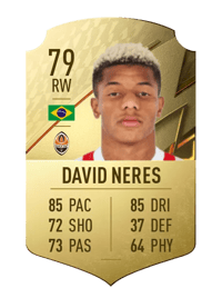 David Neres Rare 79 OVR