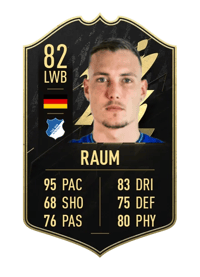 David Raum Team of the Week 82 OVR