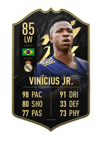 Vinícius Jr. Team of the Week 85 OVR