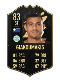 Georgios Giakoumakis Team of the Week 83 OVR