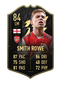 Emile Smith Rowe Team of the Week 84 OVR