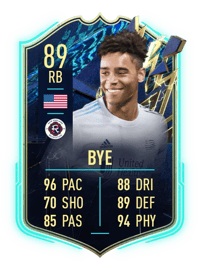 Brandon Bye Team of the Season 89 OVR