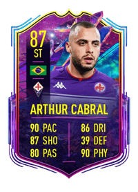 Arthur Cabral FUT Future Stars 87 OVR