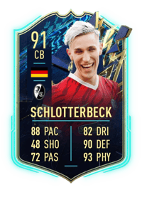 Nico Schlotterbeck Team of the Season 91 OVR