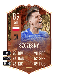 Wojciech Szczęsny FUT CENTURIONS 89 OVR