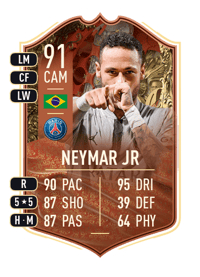 Neymar Jr FUT CENTURIONS 91 OVR