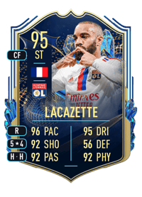 Alexandre Lacazette Team of the Season 95 OVR
