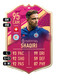 Xherdan Shaqiri Premium FUTTIES 95 OVR
