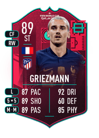 Antoine Griezmann FIFA WC Path To Glory 89 OVR