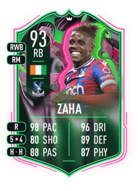 Wilfried Zaha PREMIUM SHAPESHIFTERS 93 OVR