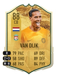 Virgil van Dijk HISTORY MAKERS 88 OVR