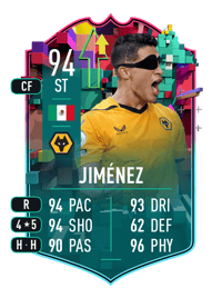 Raúl Jiménez Level Up 94 OVR