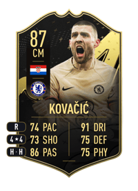 Mateo Kovačić Team of the Week 87 OVR