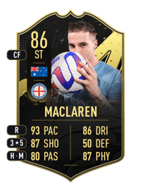 Jamie Maclaren Team of the Week 86 OVR