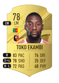 Karl Toko Ekambi Rare 78 OVR
