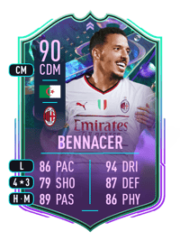 Ismaël Bennacer FANTASY FUT 90 OVR
