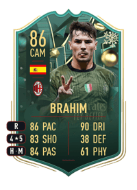 Brahim WINTER WILDCARDS 86 OVR