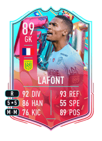 Alban Lafont FUT Birthday 89 OVR