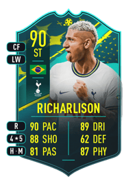 Richarlison PLAYER MOMENTS 90 OVR