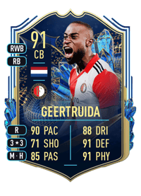 Lutsharel Geertruida Team of the Season 91 OVR