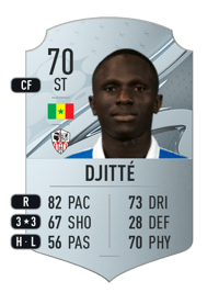 Moussa Djitté Rare 70 OVR