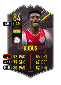 Mohammed Kudus STORYLINE 84 OVR