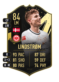 Jesper Lindstrøm Team of the Week 84 OVR