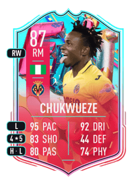 Samuel Chukwueze FUT Birthday 87 OVR