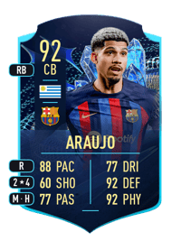 Ronald Araujo TEAM OF THE SEASON MOMENTS 92 OVR